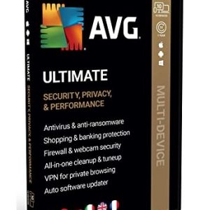 AVG Ultimate 10 Devices 1 Year + VPN