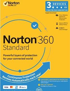 Norton 360 Standard 3 Devices 12 Months