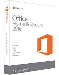 Microsoft Office 2016 Home and Student